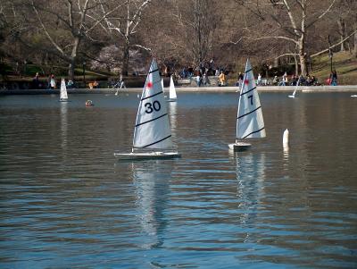 2 sailboats