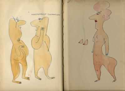 Virgil Partch (Bottle Fatigue -- inside rear cover)