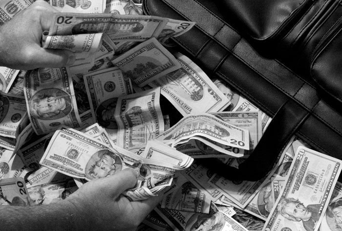 Grab that cash with both hands and make a stash *