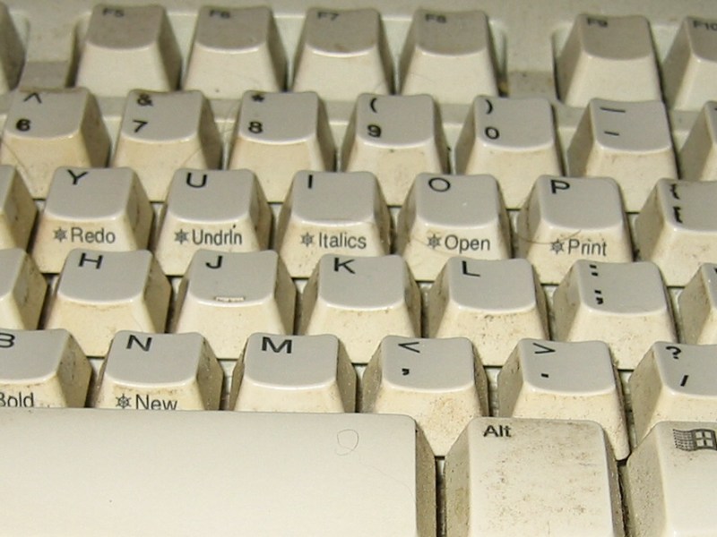 My keyboard