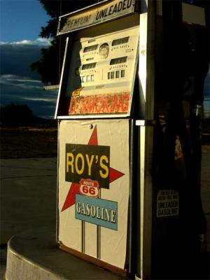 Gas Pump at Roy's, Amboy