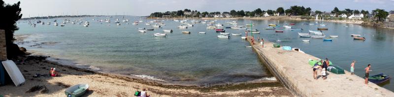 Panorama du Morbihan - La baie de Port-Navalo