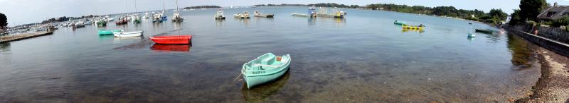 Panorama du Morbihan - L'anse de Logéo