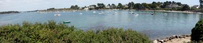 Panorama de la baie de Bilgroix depuis l'ouest