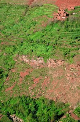 Paysage de lAtlas marocain