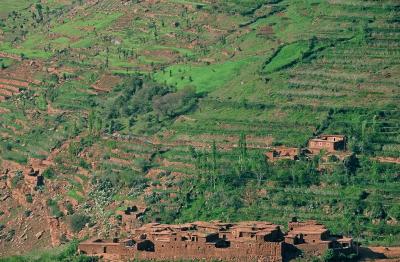 Paysage de l'Atlas marocain