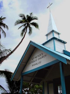 Tiniest church - kahaluu