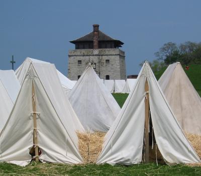 4 tents