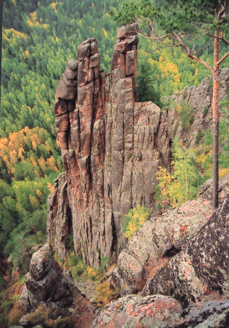 National park Stolby (Krasnoyarsk, Russia)