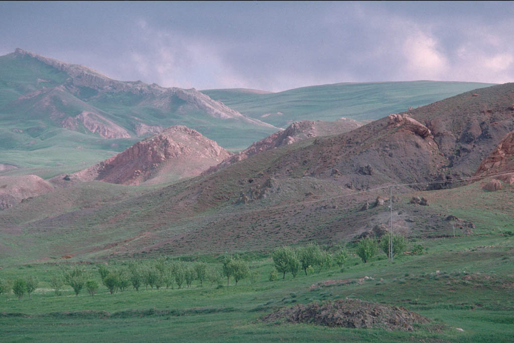 Mountains in spring