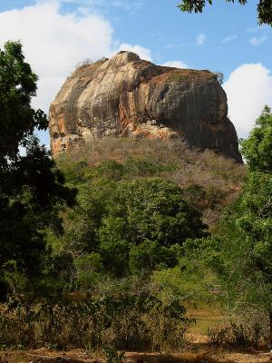 sigiriya from a distance