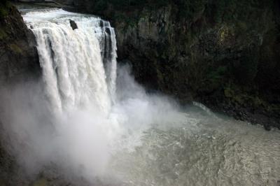 Falls and River Below