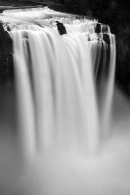 Falls in B & W