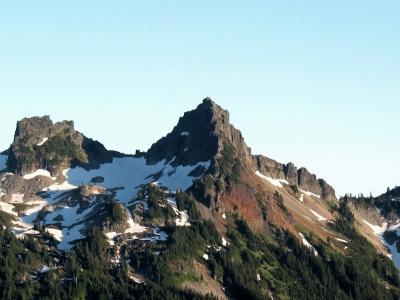 The Castle and Pinnacle Peak