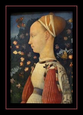 Portrait de Ginevra d'Este ( 1436) par PISANELLO