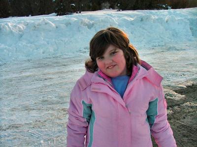 Cute girl in Wasatch Mountain State Park