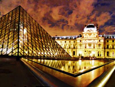 The Louvre at NightJohn