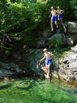 The jump