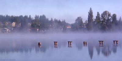 Silver Lake in the Mist