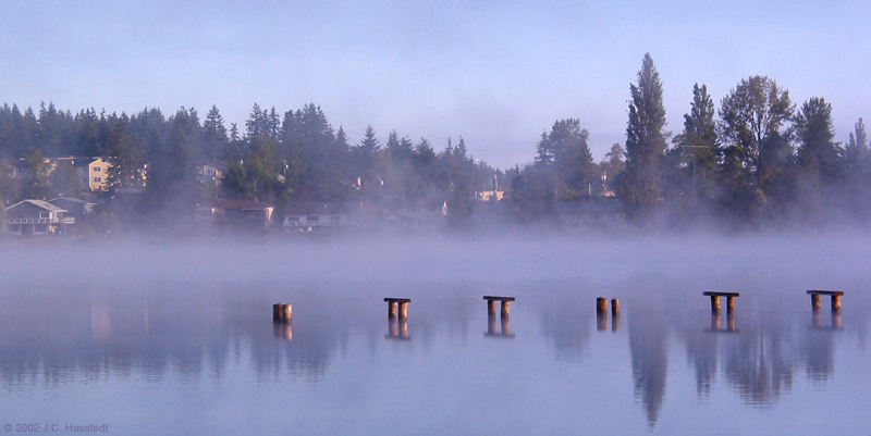 Silver Lake in the Mist