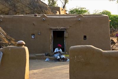 Desert village abode