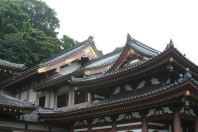 Rooftops of the Kannon-do at Hasedera