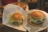 Small and Regular Burger at Freshness Burger, Yokohama