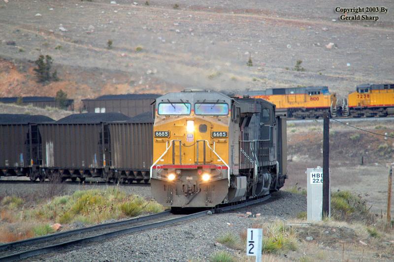 UP 6685 East At Blue Mountain, CO