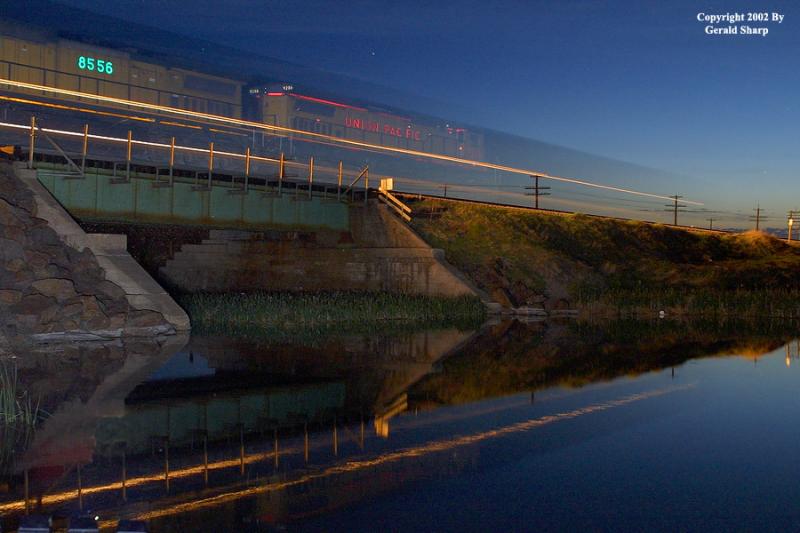 UP 9476 East At Lake Bushnell, NE