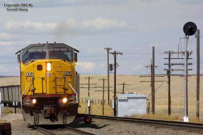 UP 8052 South At Carr, CO