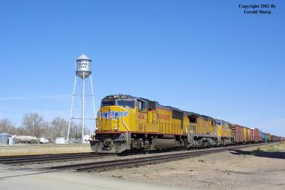 UP 4104 South At Nunn, CO