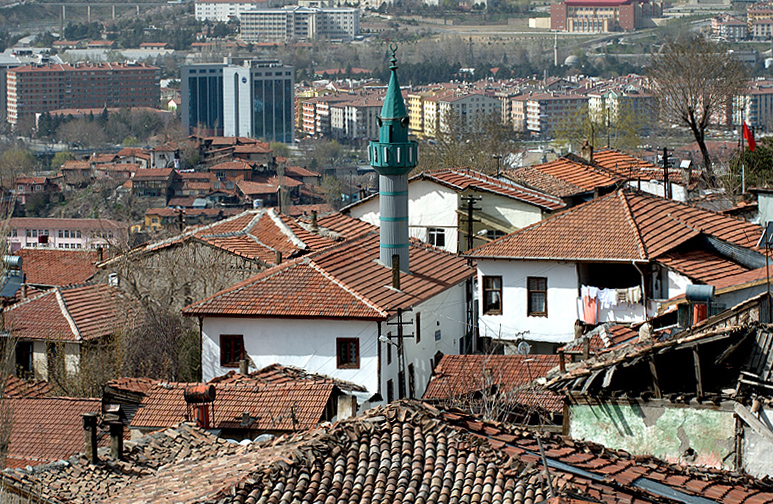 Camii view from the citadel