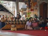 ladies practising the Gamelan - Ubud palace