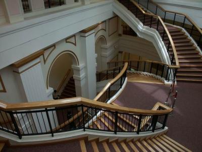 inside a building of the Polytechnic University