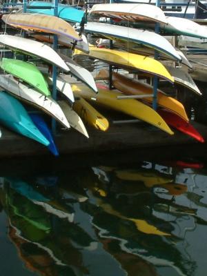 False Creek canoes