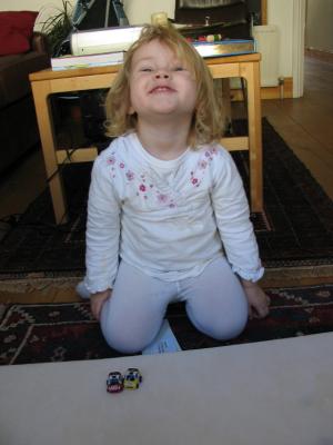 Cheesey grin!