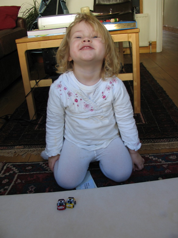 Cheesey grin!