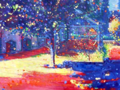 Blue Garden - detail - latest