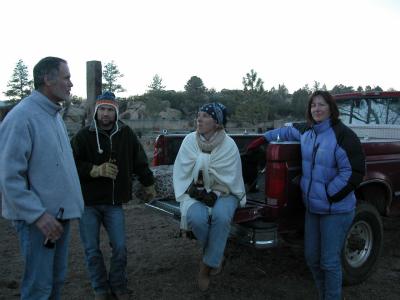 After ride visiting