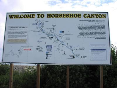 Notice of Horseshoe Canyon