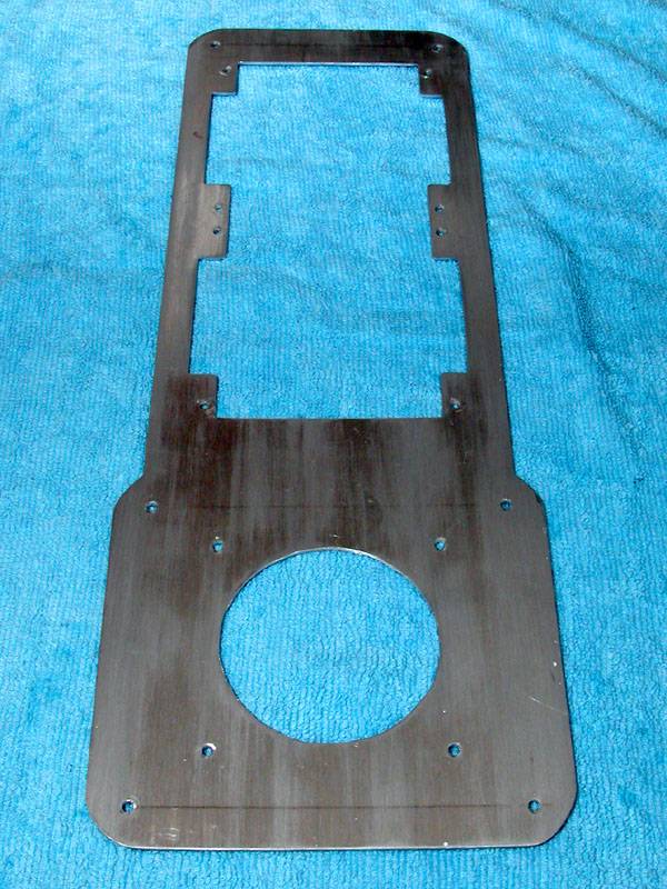 After a whole month, this is what Ive done. The top plate where the AquaTube and BIX2 will be mounted.