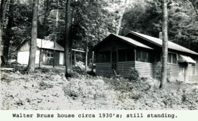 early Walter Bruss house