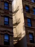 Blue Windows and Fire Escape, Clinton St. #3306