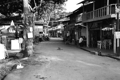 Main Street of Pulau Ubin Village