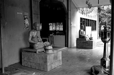 Entrance of Thai Buddhist Temple