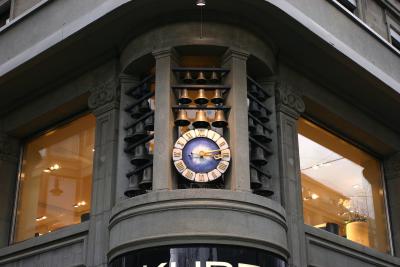 Zurich - Horloge au centre-ville