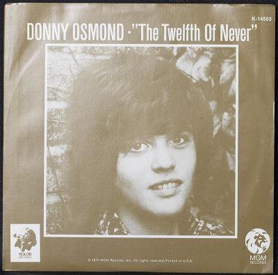 Donny Osmond, Twelfth of Never