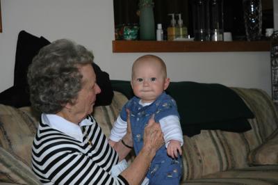Great Grand Nan asks where's your bottom lip