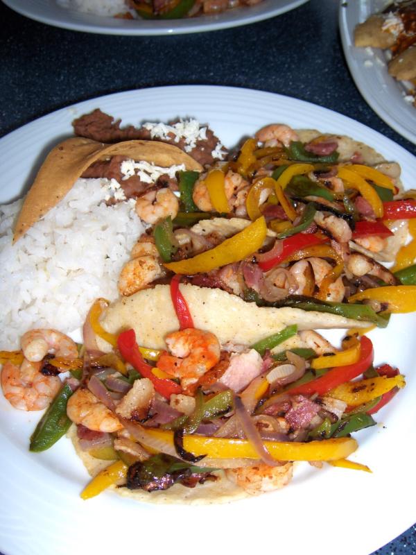 Sumiya Camino Real Shrimp tacos