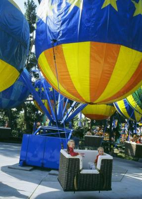 Edward and Timothy, up, up and away